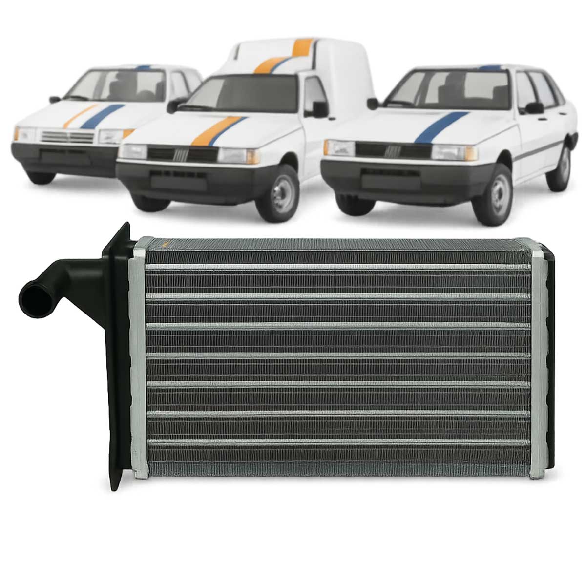 Radiador de Ar Quente Aquecimento Calefação Fiat Uno Premio Fiorino 75162520 Original
