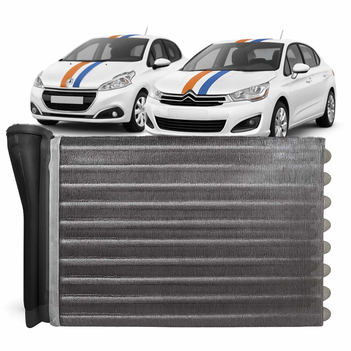 Radiador De Ar Quente Aquecimento Calefação Peugeot 2008 208 C3 C4