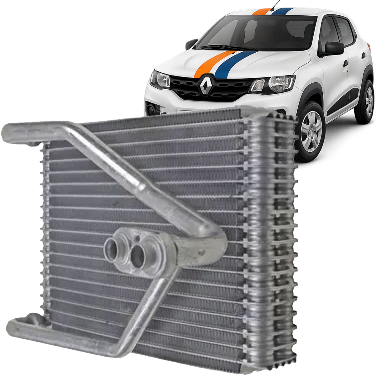 Nucleo Evaporador Ar Condicionado Renault Kwid 2017 2018 2019 2020