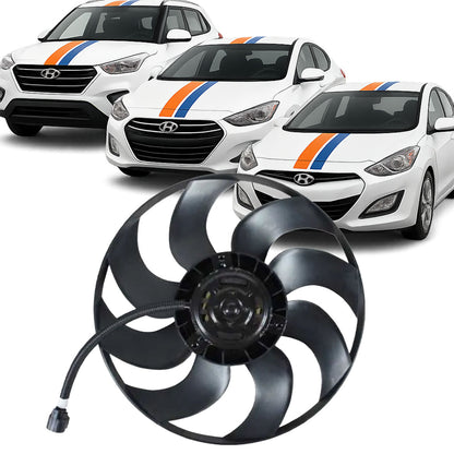 Eletroventilador Ventoinha Radiador Hyundai Creta Elantra Hb20 Kia Cerato Soul