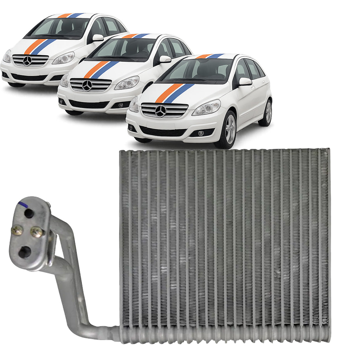 Nucleo Evaporador Ar Condicionado Mercedes B150 B160 B170 B180 B200