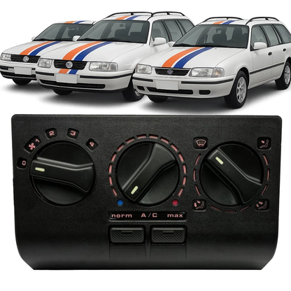 Painel Controle Ar Condicionado Vw Golf Polo Ibiza Cordoba C/Moldura e Cabos