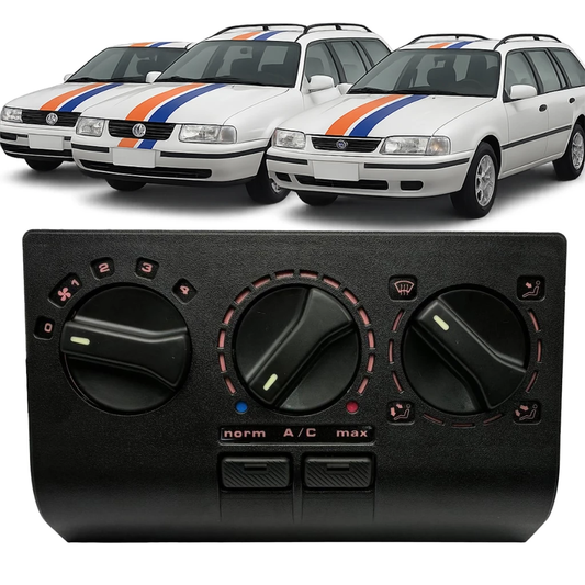 Painel Controle Ar Condicionado Vw Golf Polo Ibiza Cordoba C/Moldura e Cabos