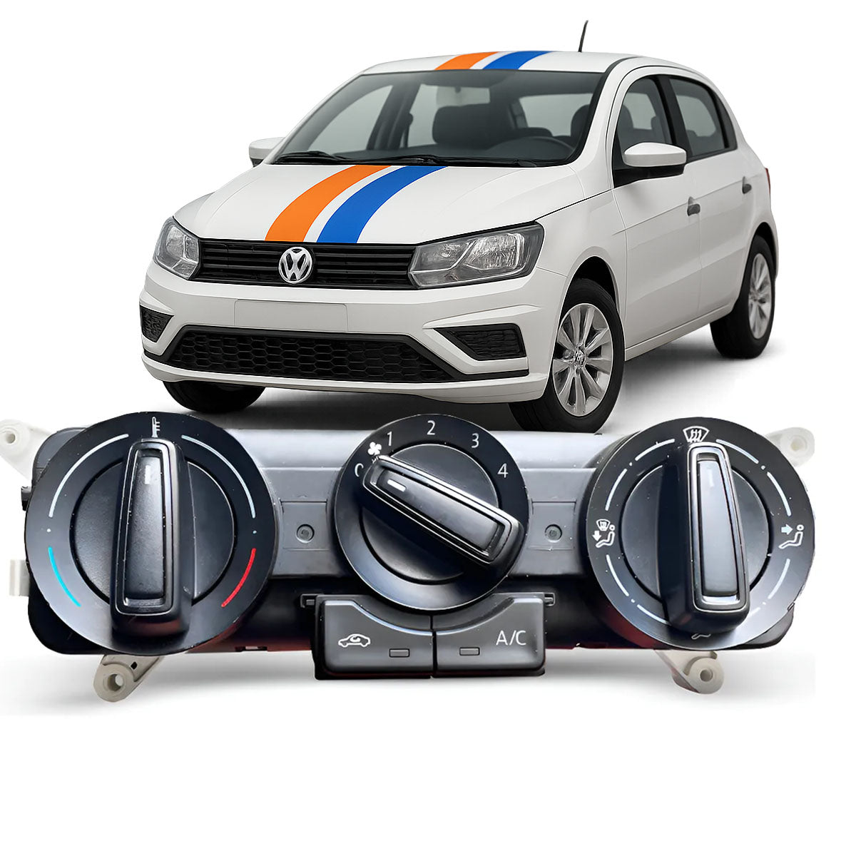 Comando Painel Controle Ar Condicionado Gol Voyage Saveiro G7 G8