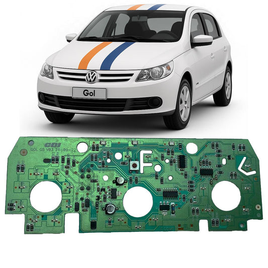 Placa Painel Comando Ar Condicionado Gol Saveiro Voyage G5 2008 a 2012