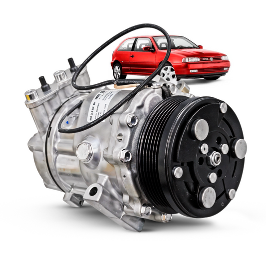 Compressor De Ar Condicionado Vw Gol 1.6 1.8 2.0 1997 A 2009