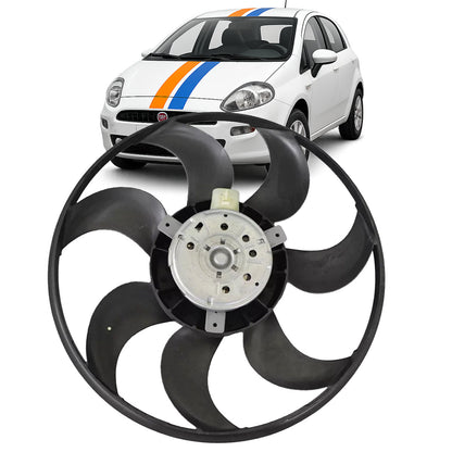 Eletroventilador Ventoinha Fiat Punto 1.4 2013 a 2016 51787355