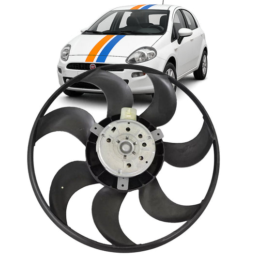 Eletroventilador Ventoinha Fiat Punto 1.4 2013 a 2016 51787355