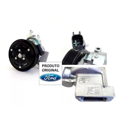 Compressor Ar Condicionado Ford Ka 1.0 3 Cil 2015 A 2018