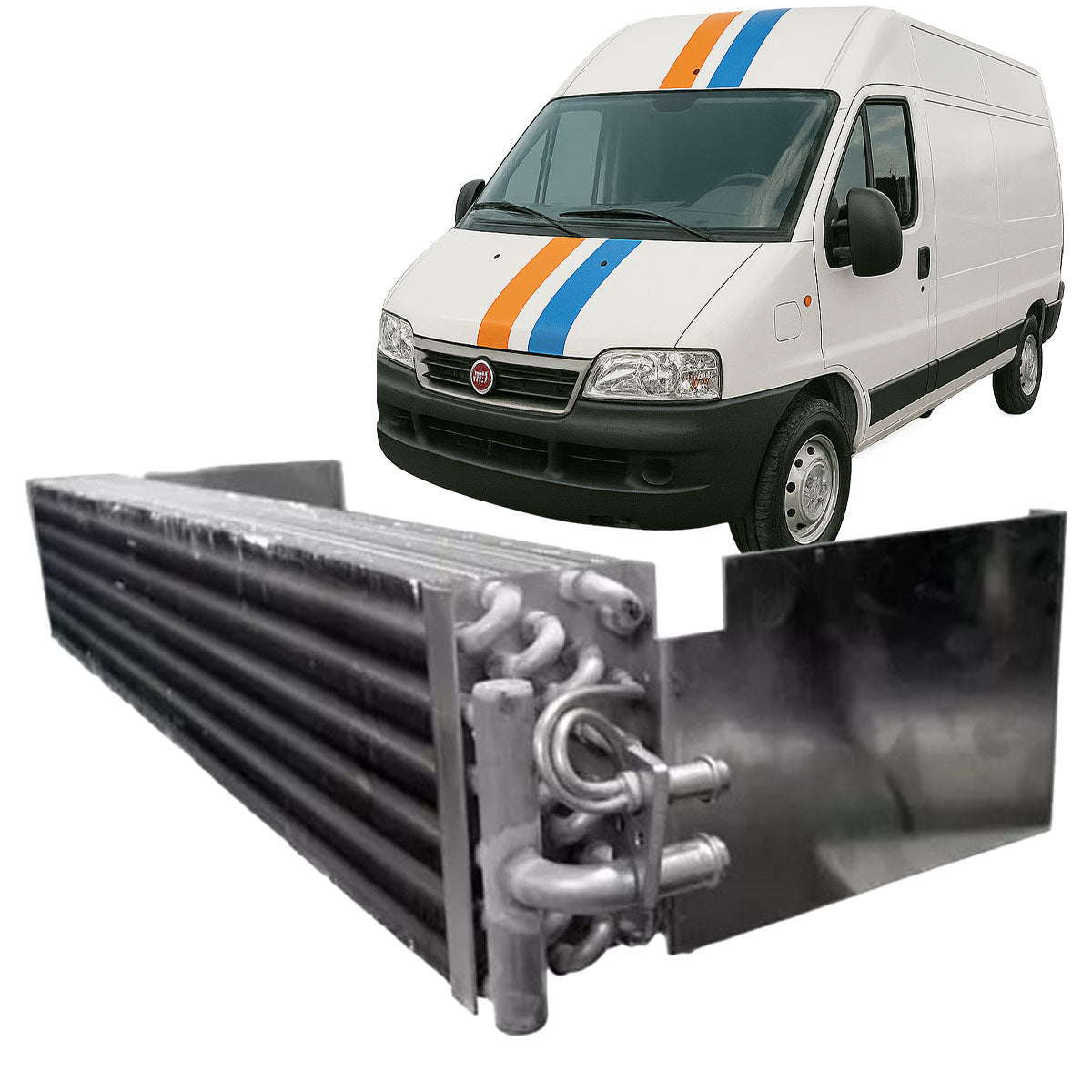 Evaporador Traseiro Ar Condicionado Fiat Ducato 2005 a 2016