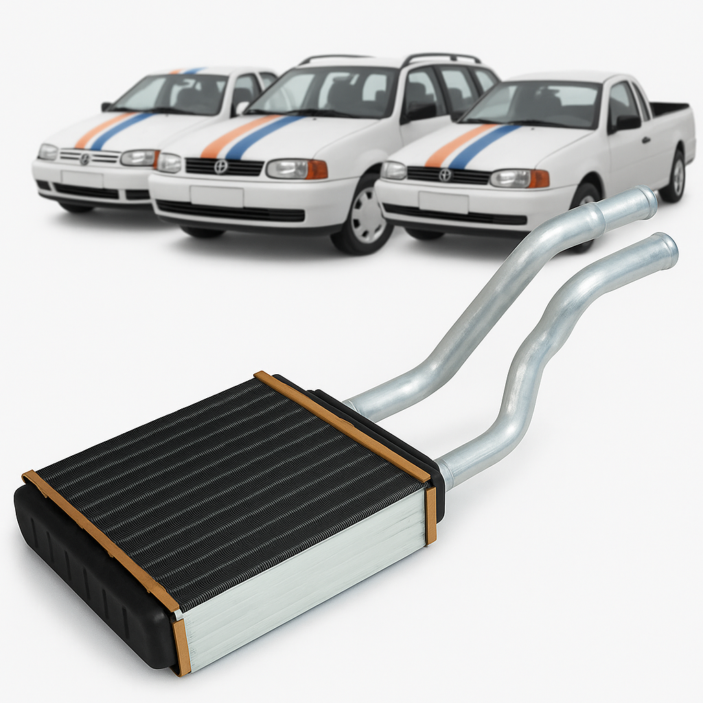 Radiador De Ar Quente Aquecimento Calefação Núcleo de Aquecimento Volkswagen Gol Saveiro Parati  6TT004A  BC5116410005