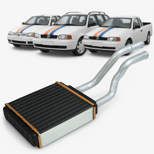 Radiador De Ar Quente Aquecimento Calefação Núcleo de Aquecimento Volkswagen Gol Saveiro Parati  6TT004A  BC5116410005