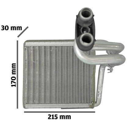 Radiador De Ar Quente Aquecimento Calefação Volkswagen Passat Tiguan 3c0819031