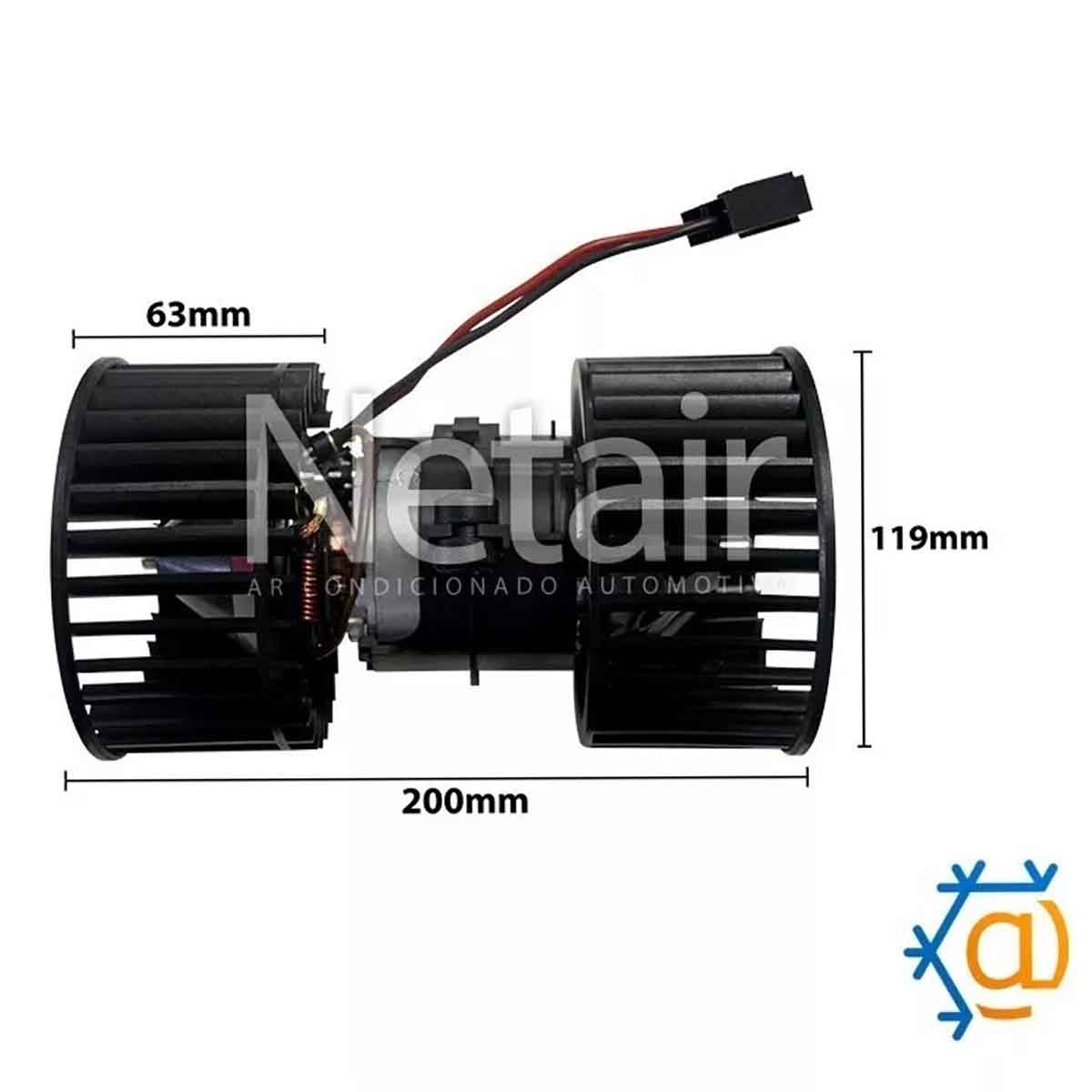 Motor Ventilador Gmv Vw Constellation 24v Subist Original