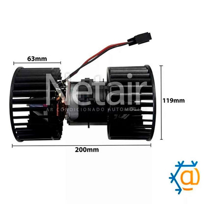 Motor Ventilador Gmv Vw Constellation 24v Subist Original