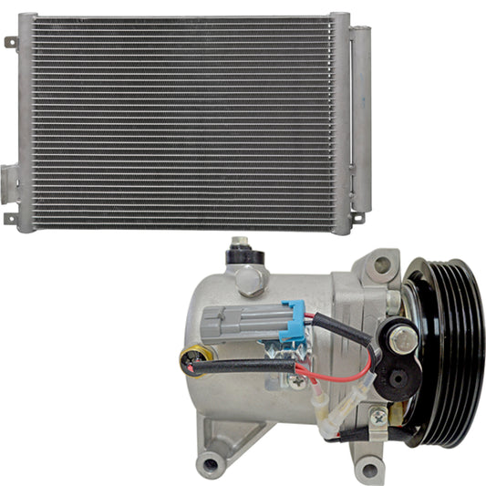 Compressor DELPHI Fiat 51786321 + Condensador 5A027508AM