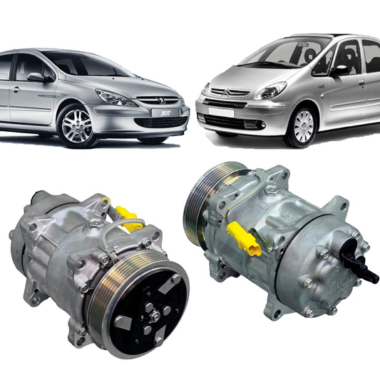 Compressor Sanden Sd7v16 Peugeot 307 Citroen Xsara Original