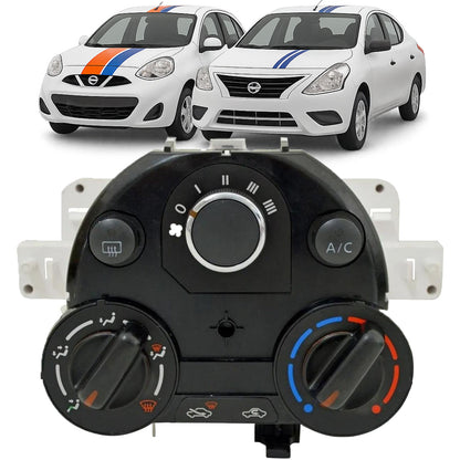 Painel Comando Ar Condicionado Nissan March Versa 2012 a 2021 275139kk0a