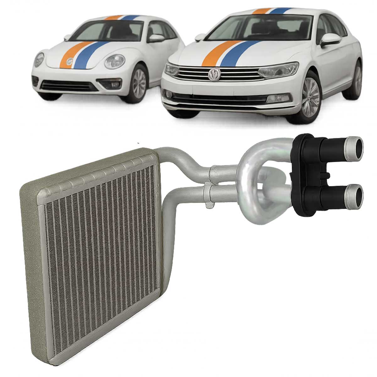 Radiador De Ar Quente Aquecimento Calefação Volkswagen Passat Tiguan 3c0819031