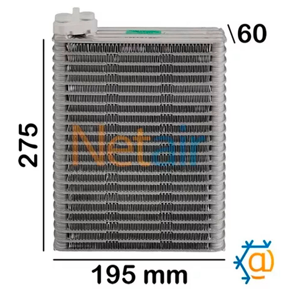 Nucleo Evaporador Ar Condicionado Fiat Ducato Boxer Iveco Daily