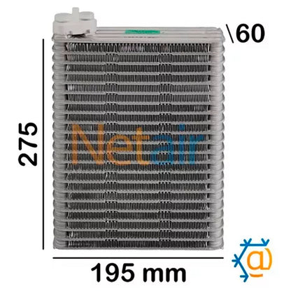 Nucleo Evaporador Ar Condicionado Fiat Ducato Boxer Iveco Daily