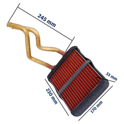 Radiador De Ar Quente Aquecimento Calefação Jeep Grand Cherokee 1999 a 2004 5014420AA