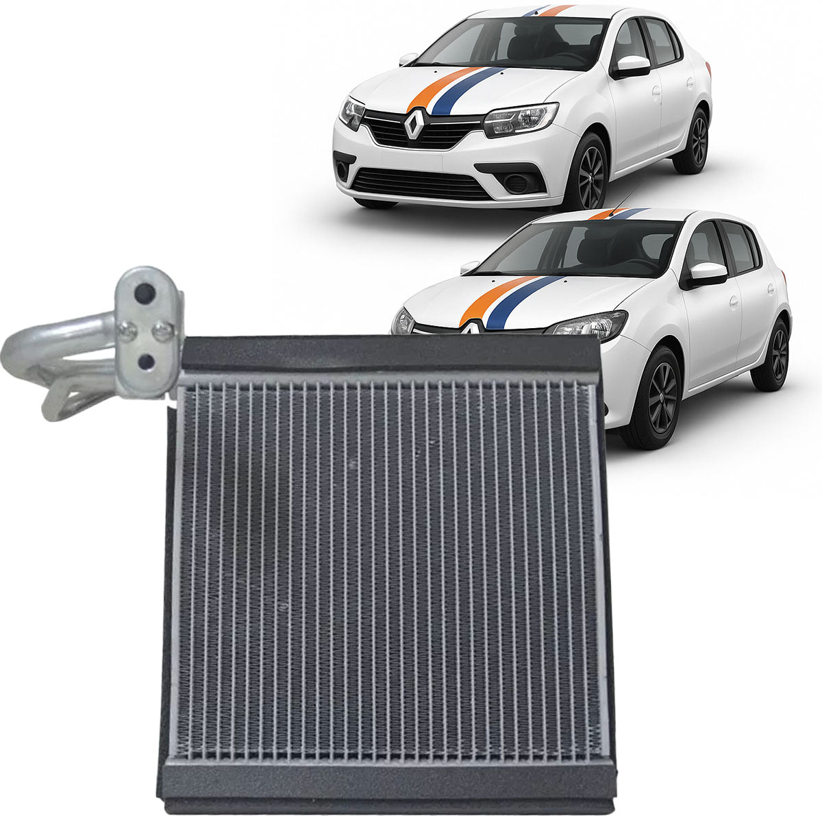Nucleo Evaporador Renault Logan Sandero 2013 a 2019
