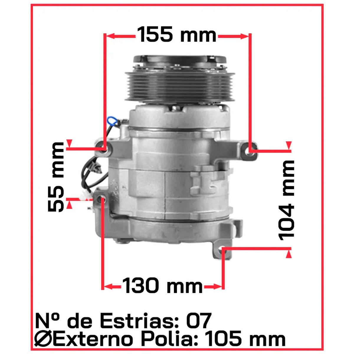 Compressor Ar Condicionado Honda Civic 1.8 16v 2012 A 2016
