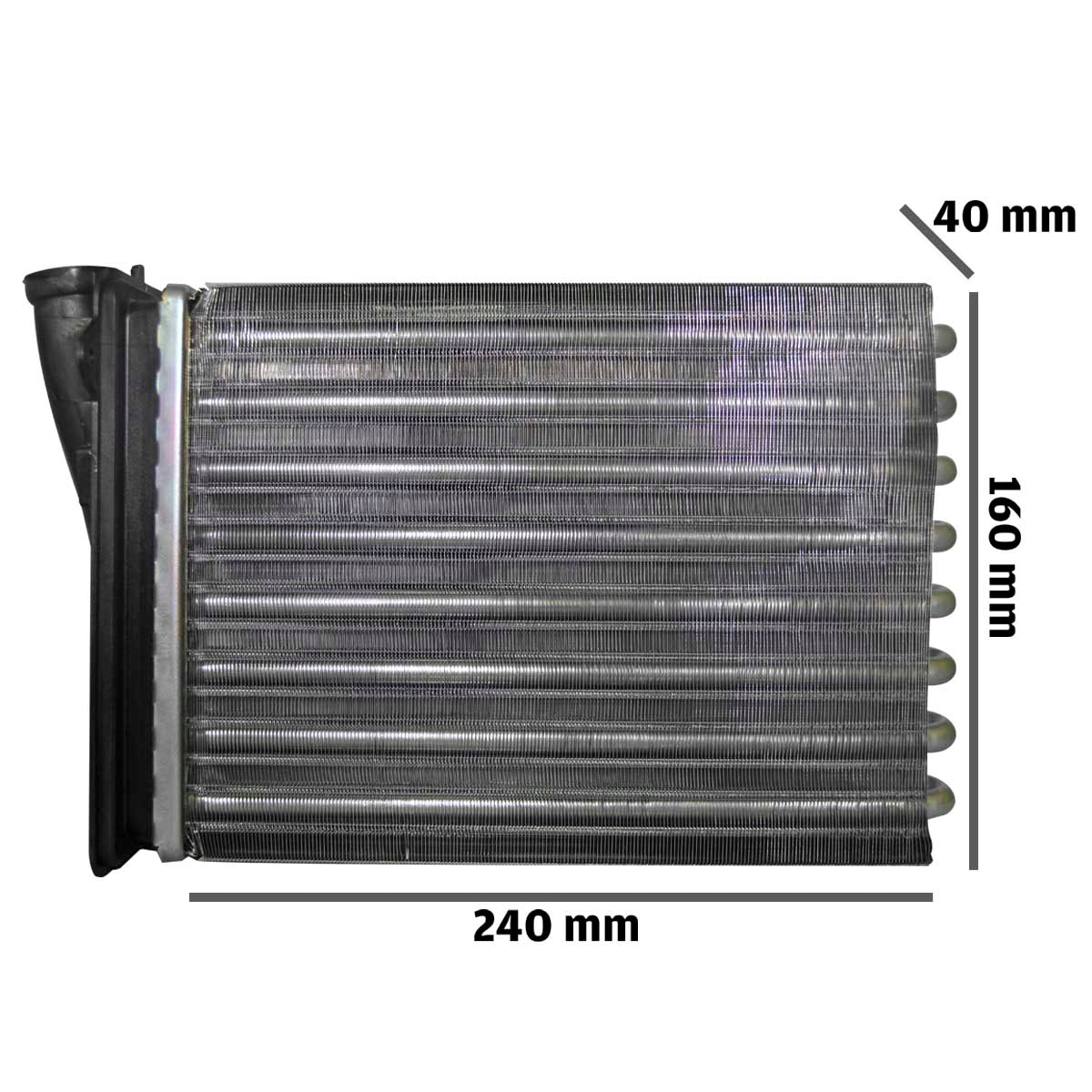 Radiador De Ar Quente Aquecimento Calefação Peugeot 2008  208 C3 C4