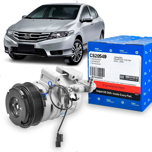 Compressor Ar Condicionado Honda Civic 1.8 16v 2012 A 2016