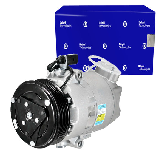 Compressor Ar Gol Voyage Saveiro Fox Gol Polo Spacefox G5 6pk Delphi Original