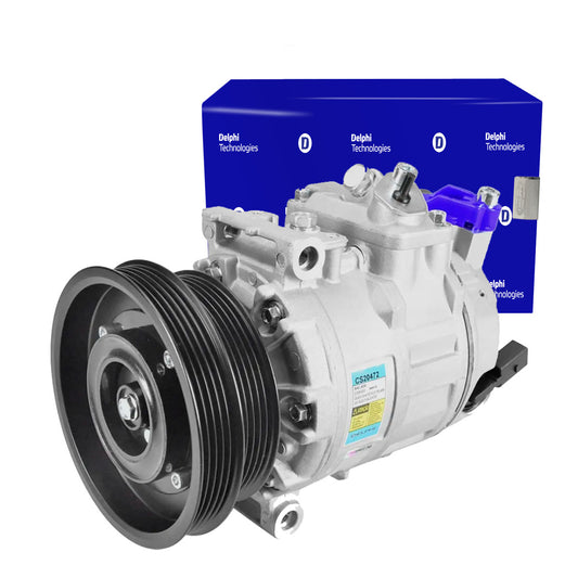 Compressor De Ar Jetta 2.5 Original Delphi Polia Dupla