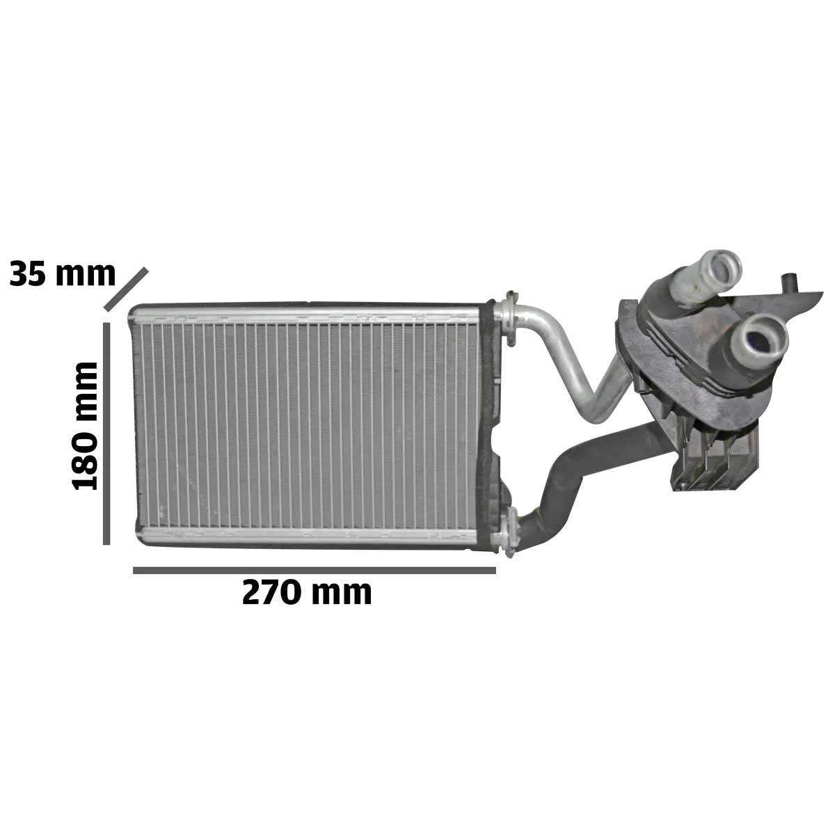 Radiador De Ar Quente Núcleo Aquecimento Calefação Bmw 320 T1012895E