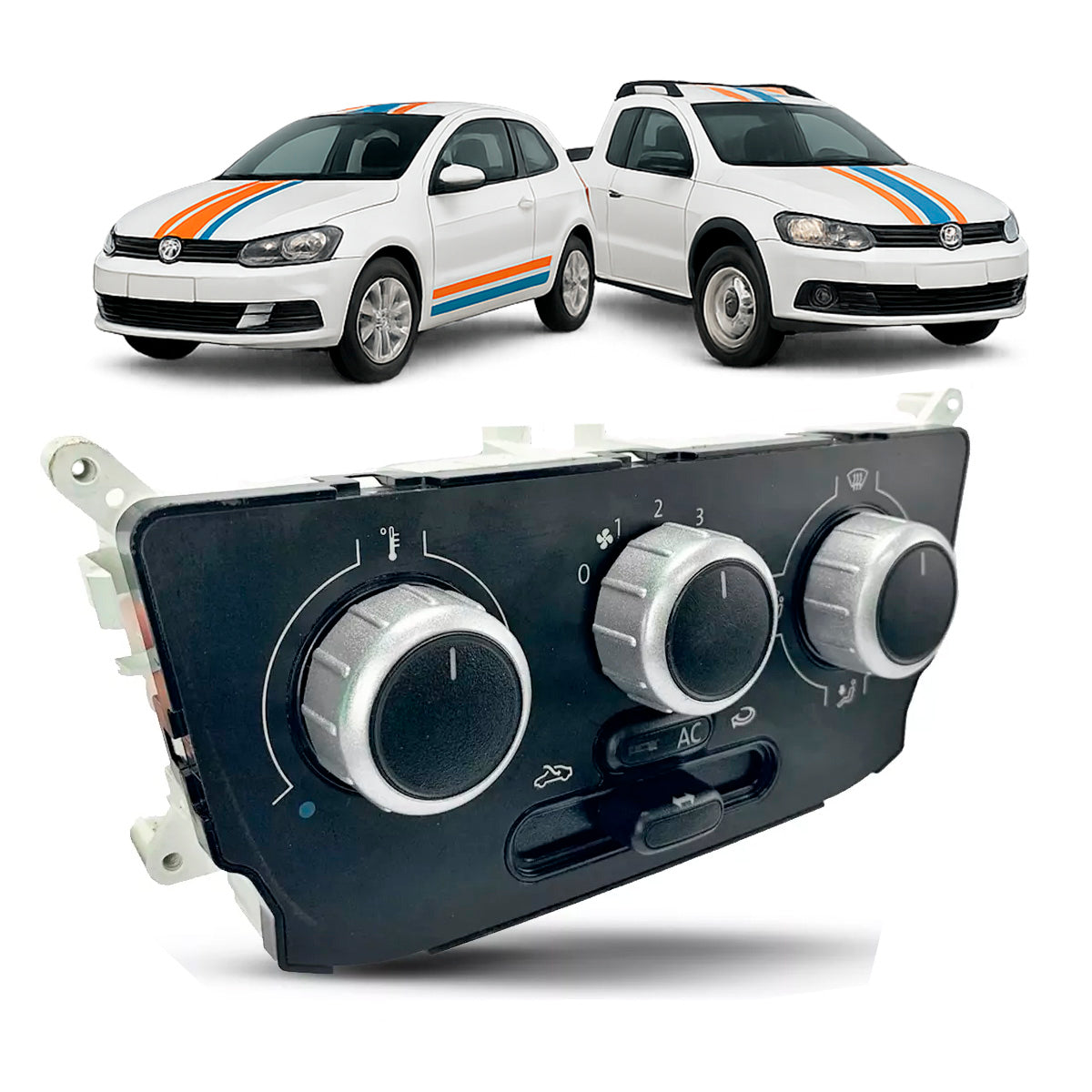 Comando Ar Condicionado Gol Saveiro Voyage G5 Gv