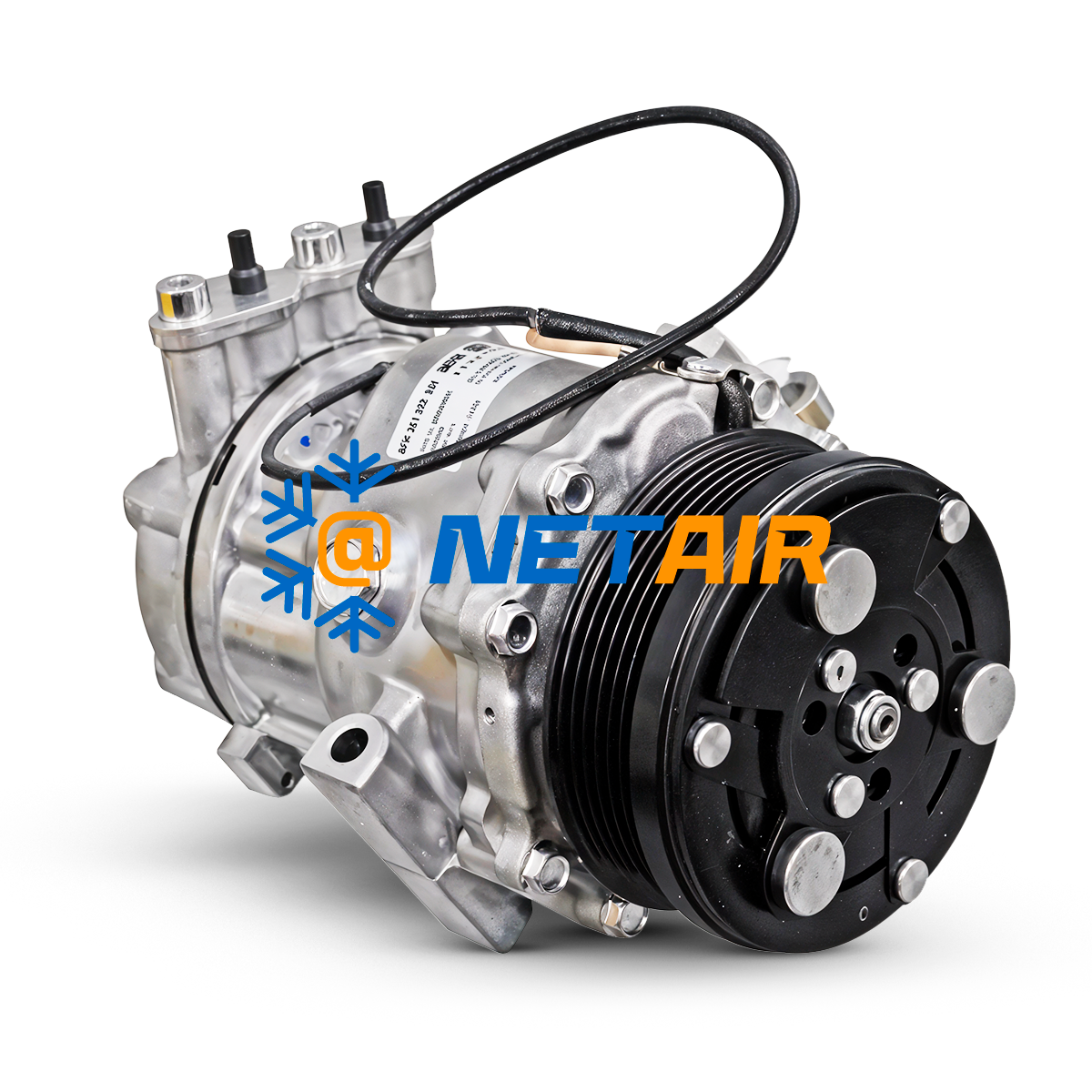 Compressor De Ar Condicionado Vw Gol 1.6 1.8 2.0 1997 A 2009
