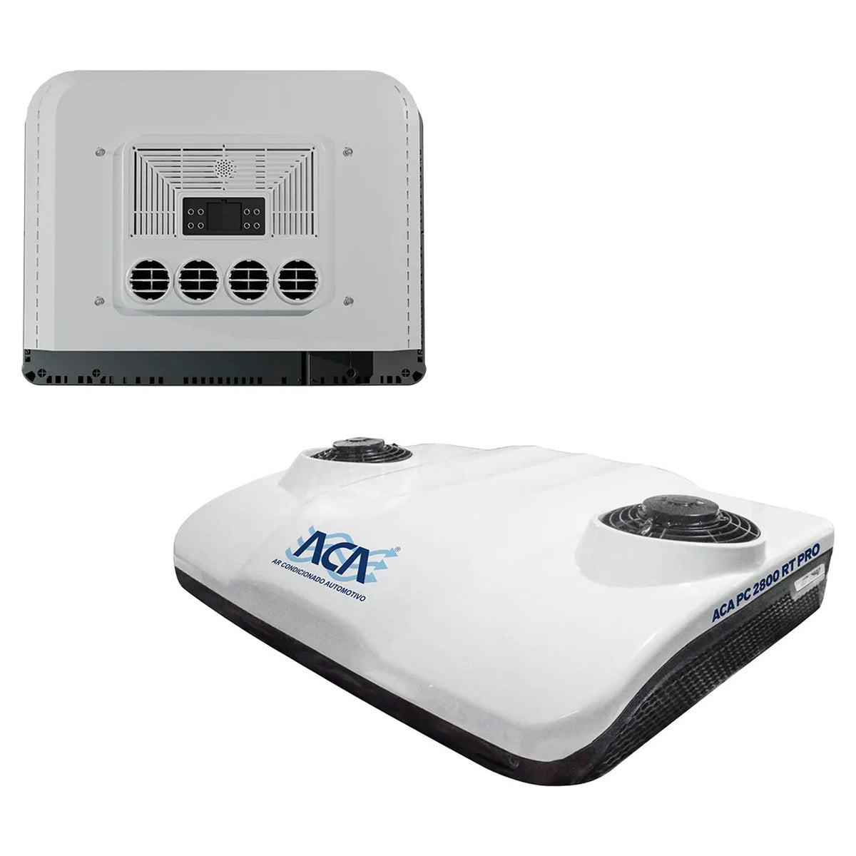 Kit Ar Condicionado de Teto Caminhoes/Onibus/Maquinas Agricula 12V MOD ACA KT 2800 RT PRO 6.5