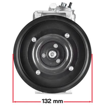 Compressor De Ar Jetta 2.5 Original Delphi Polia Dupla