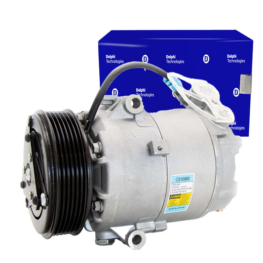 Compressor Ar Condicionado Celta 6pk Novo Original Delphi